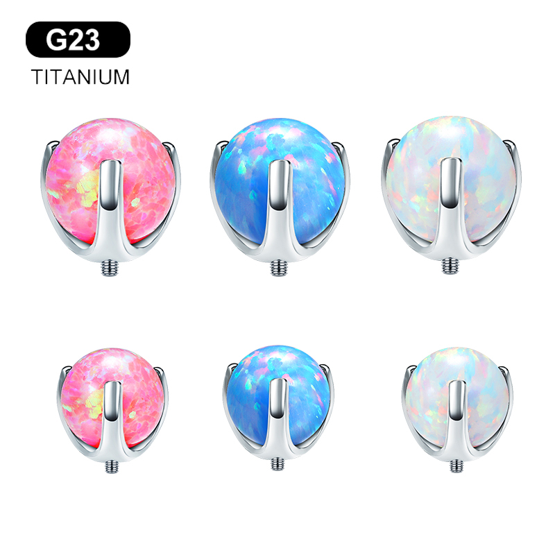 Body Jewelry Replacement Ball - G23 titanium piercing umbigo parafuso prisioneiro