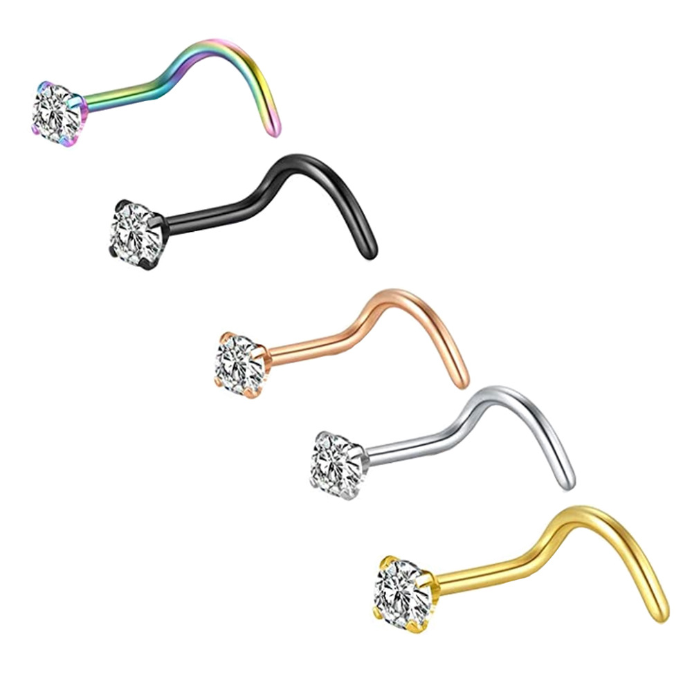 Body Jewelry Surgical Steel - Piercings de Aço Cirúrgico 316L Hipoalergênicos