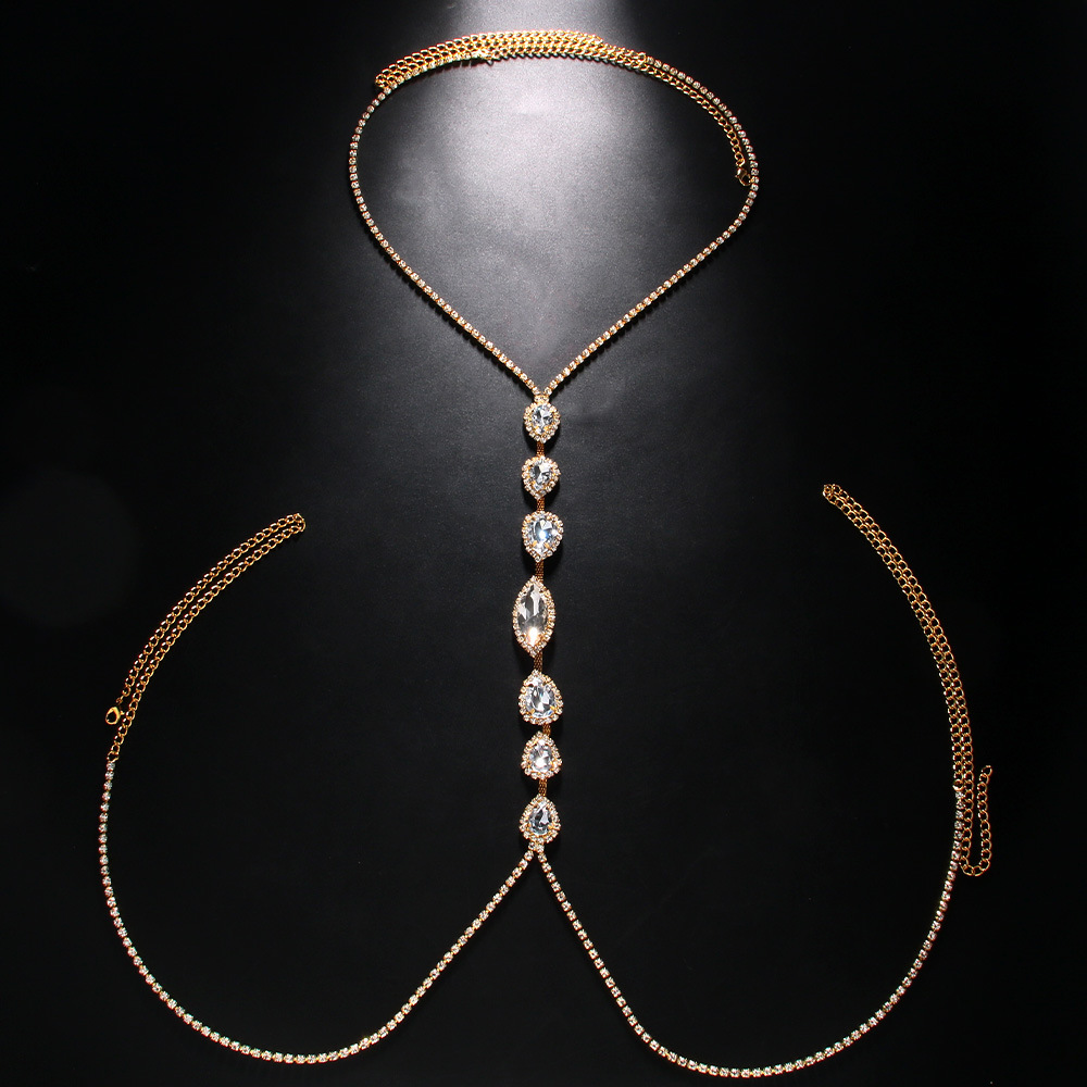 Moda sexy gota de água colar c - Body Jewelry Retainers avaliação e preço