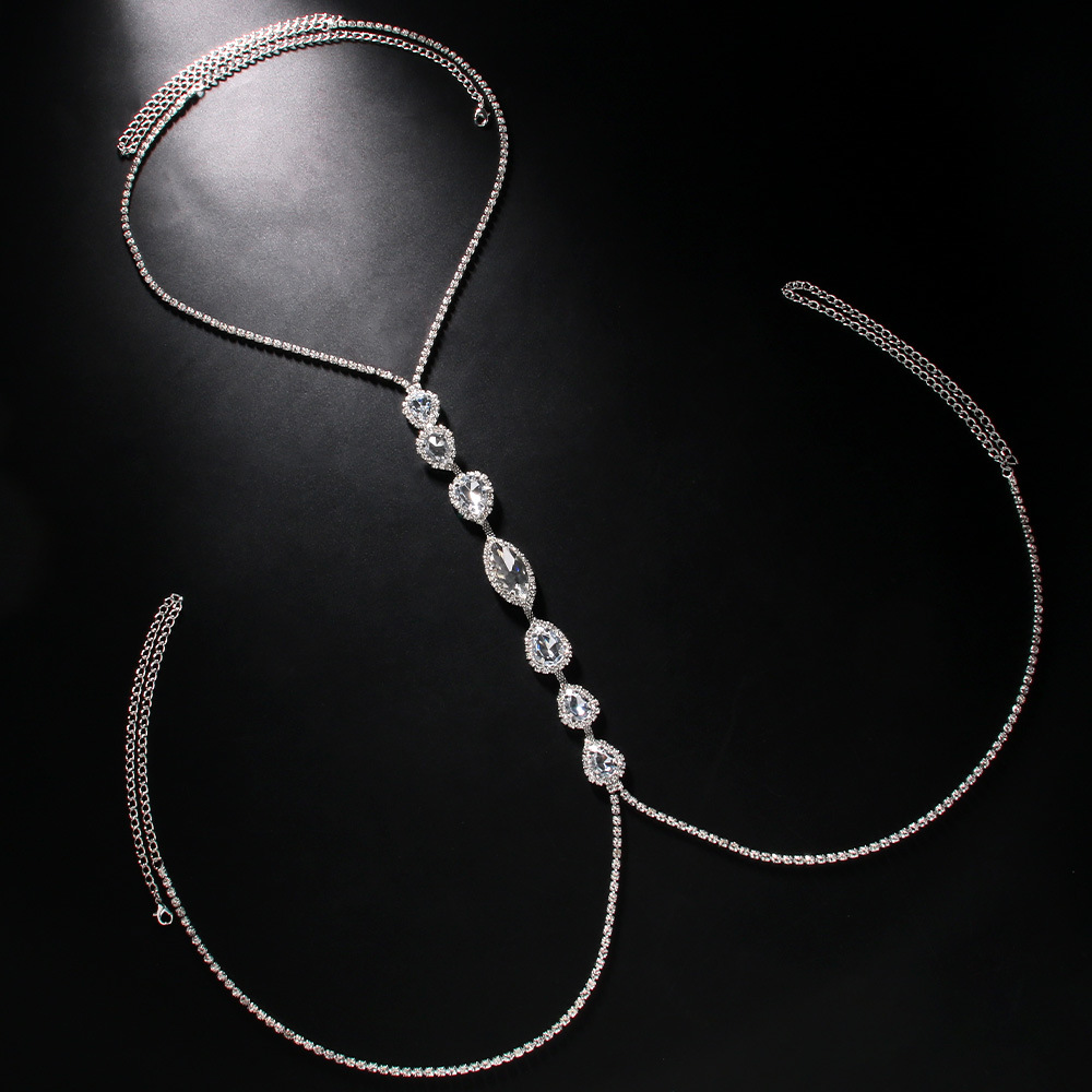 Moda sexy gota de água colar c - Body Jewelry Retainers avaliação e preço