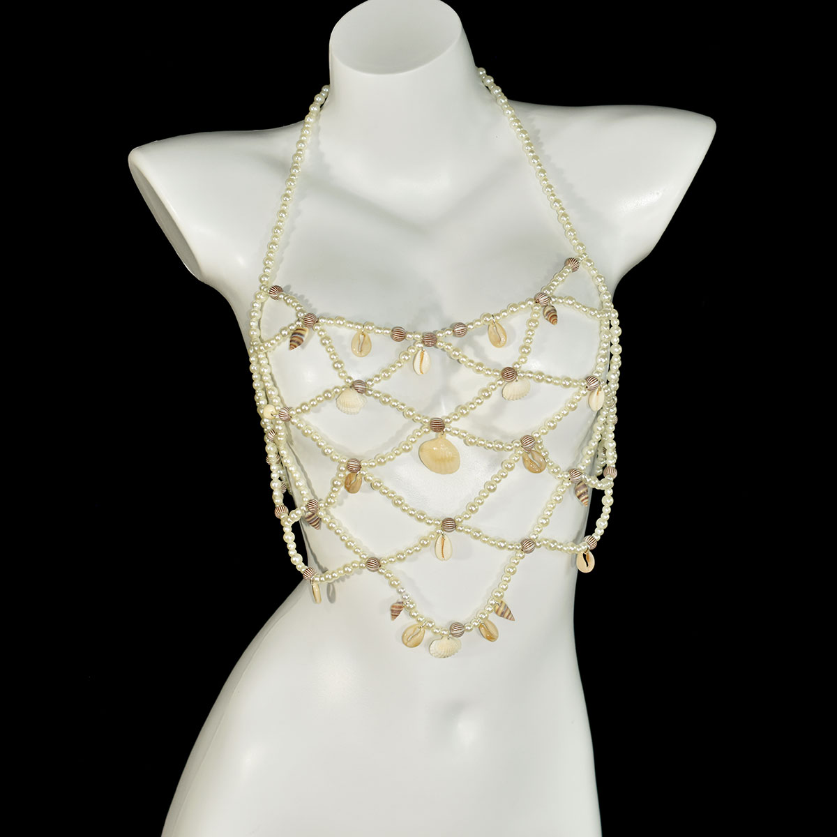 Moda imitação de pérola sutiã  - Body Jewelry Retainers avaliação e preço