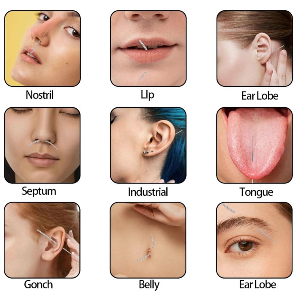 Conjunto de 5 Peças: Ferrament - Body Jewelry Replacement Ball avaliação e preço