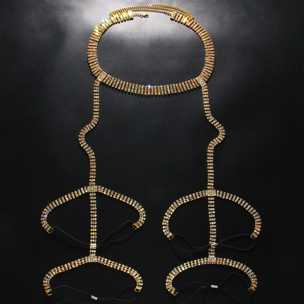 Stonefans-Strass Coxa Ligas pa - Body Jewelry Retainers avaliação e preço