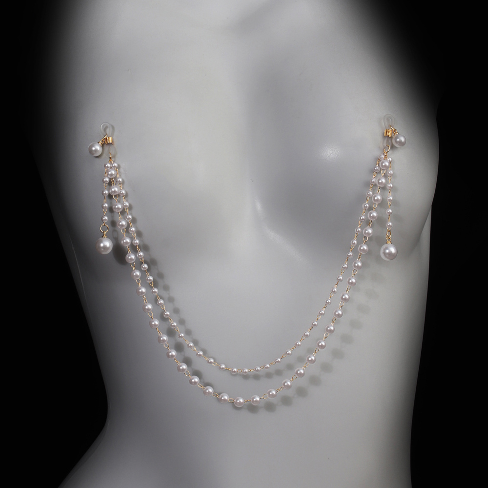 Corrente de Peito com Borlas d - Body Jewelry Retainers avaliação e preço