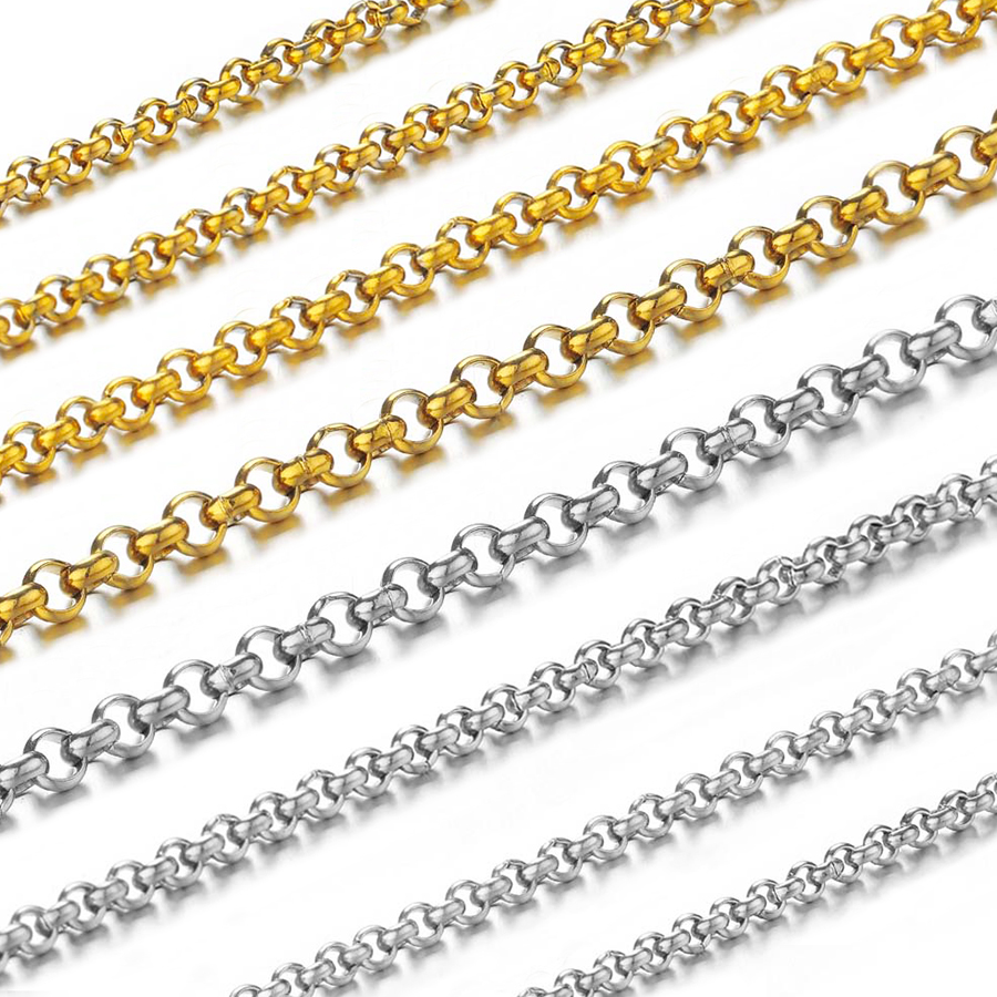 Cadeia de Aço Inoxidável em Fo - Body Jewelry Necklace avaliação e preço