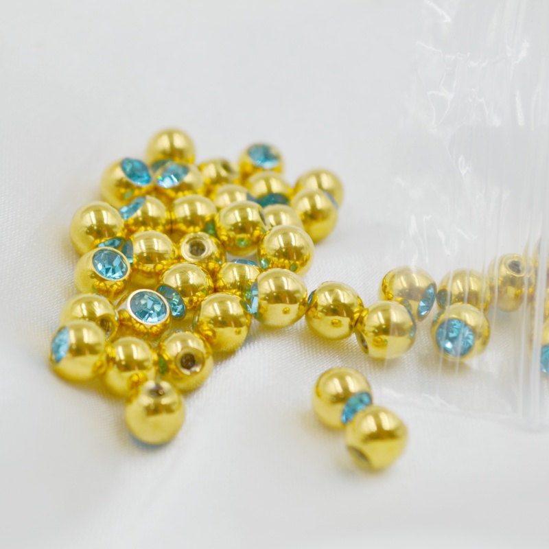 50 pçs/lote gemas de cristal b - Body Jewelry Replacement Ball avaliação e preço