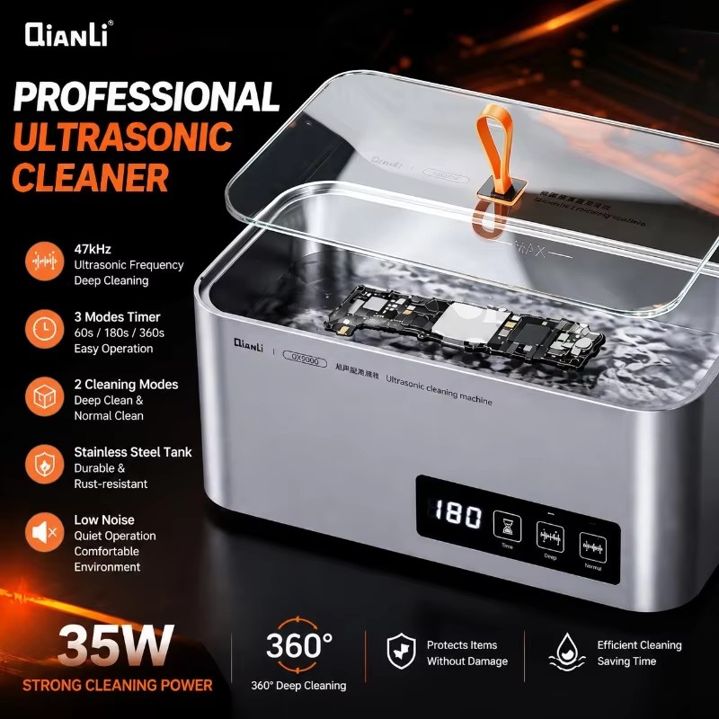 Limpador Ultrassônico QIANLI Q - Body Jewelry Repair avaliação e preço