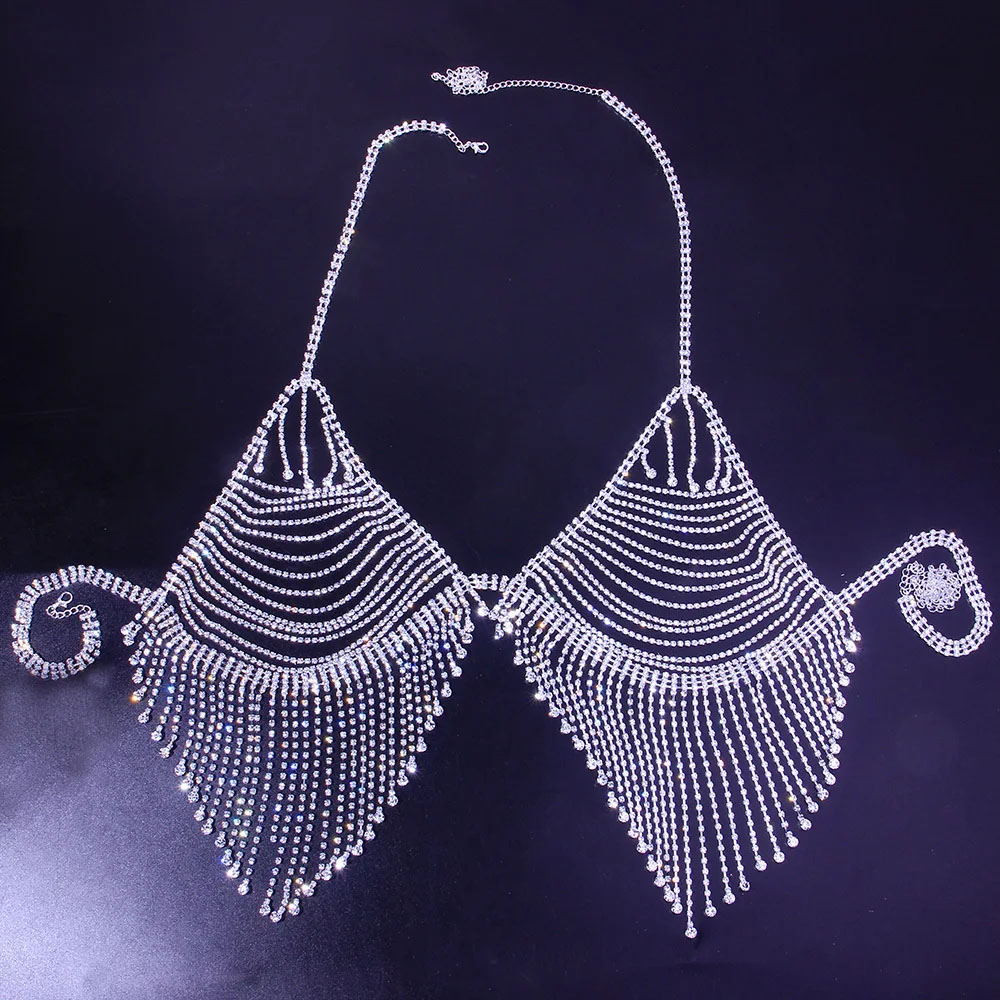 Bling Rhinestone Borla Corpo C - Body Jewelry Retainers avaliação e preço