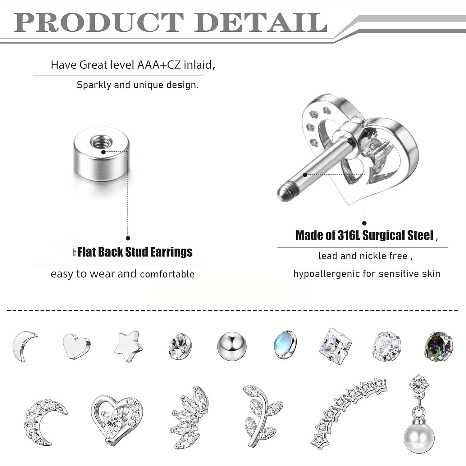 Drperfect brincos de cartilage - Body Jewelry Surgical Steel avaliação e preço