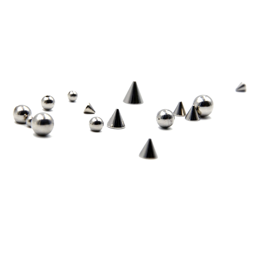 100 pçs/lote aço 14g 16g pierc - Body Jewelry Replacement Ball avaliação e preço