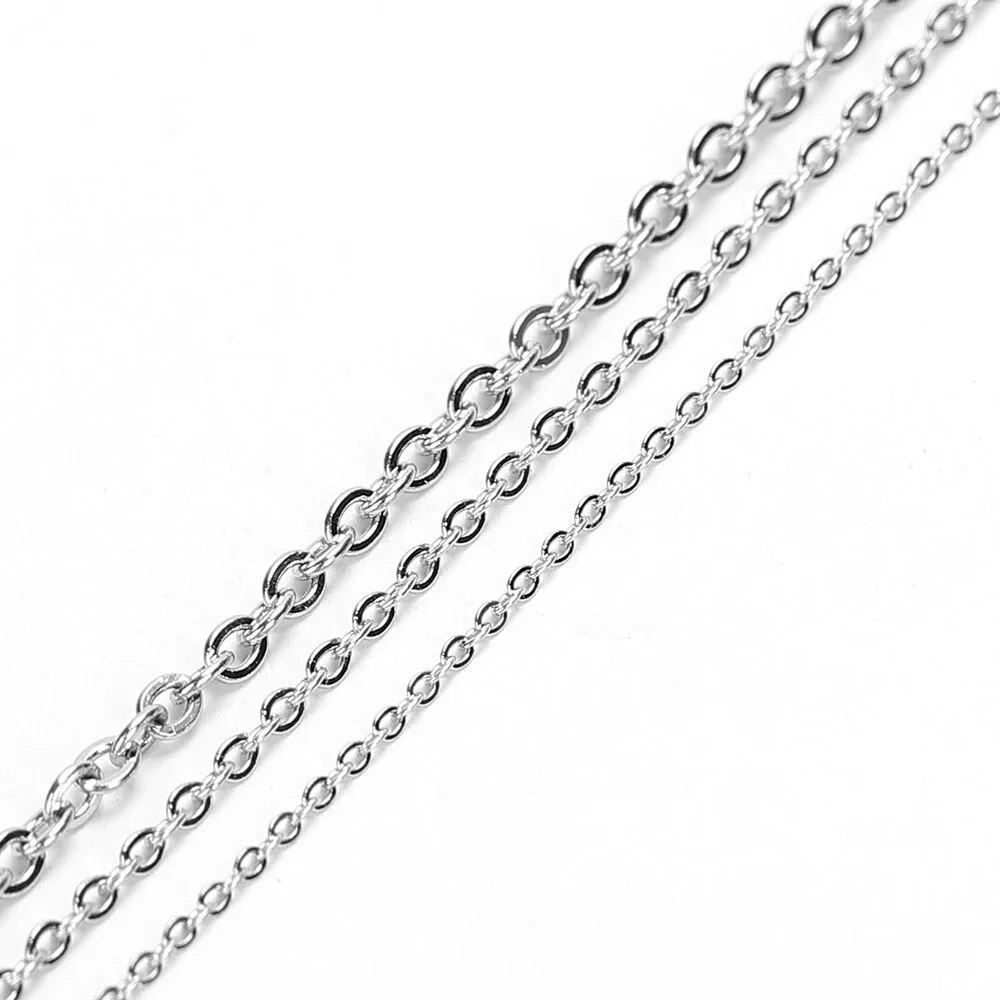 Correntes finas em formato de  - Body Jewelry Necklace avaliação e preço