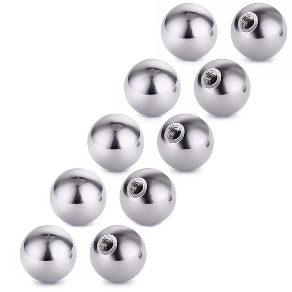 20 peças de substituição de aç - Body Jewelry Replacement Ball avaliação e preço