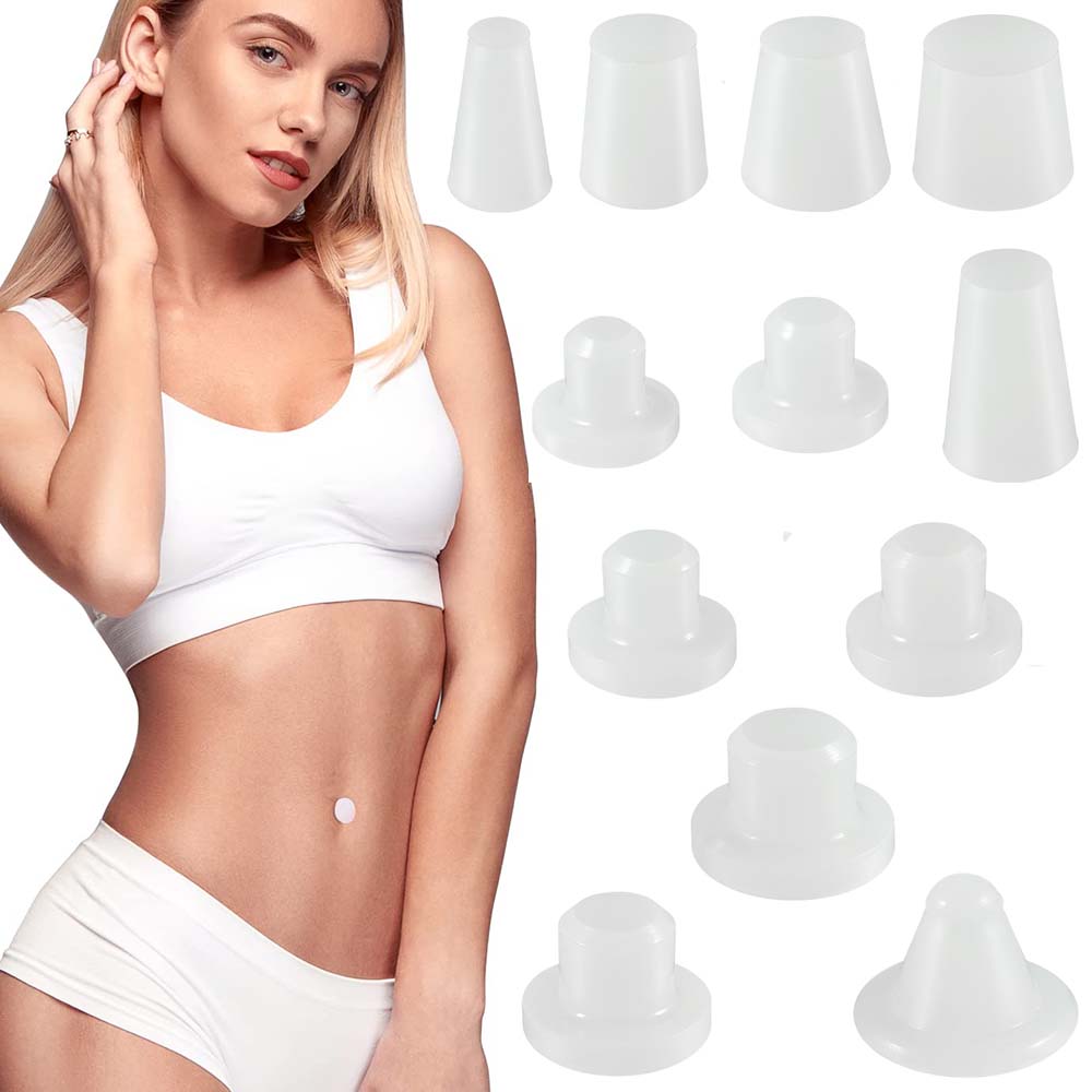 1pc silicone umbigo plug umbig - Body Jewelry Repair avaliação e preço